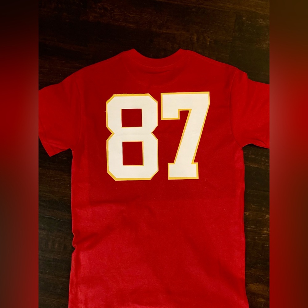 KC Chief Travis Kelce Goat Jersey T-Shirt